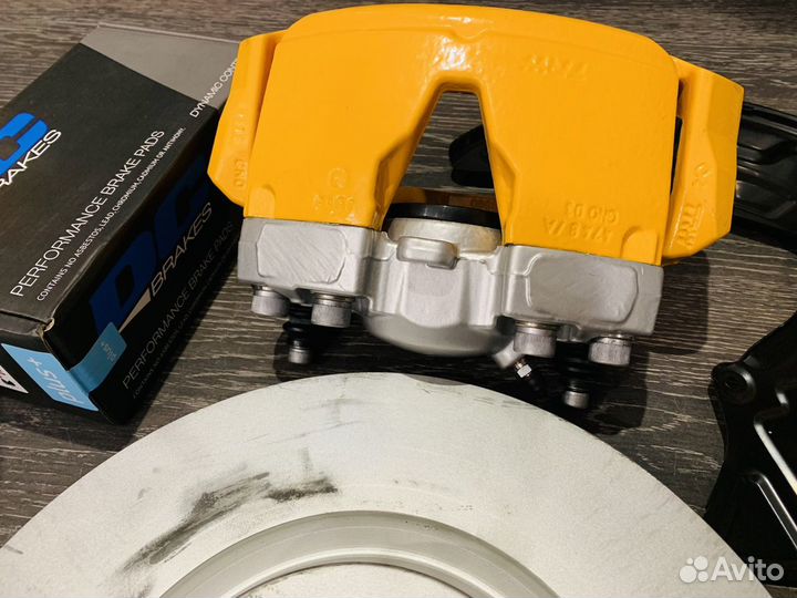 Передние большие тормоза 340/30 vw audi seat skoda