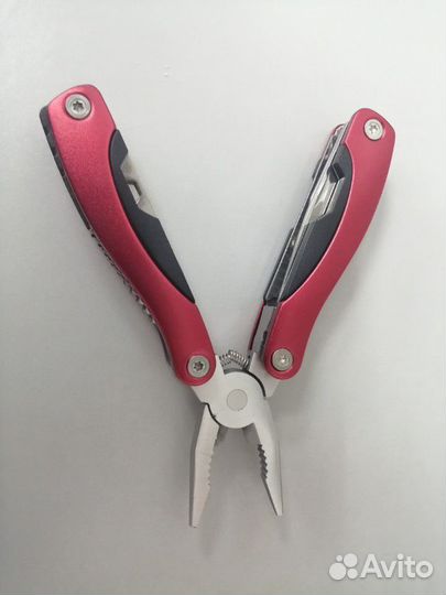 Многофункциональные плоскогубцы, красный