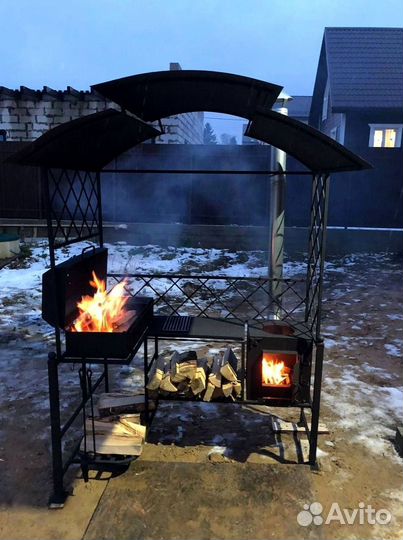 Мангал из стали