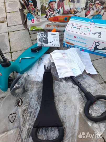 Самокат трехколесный micro mini