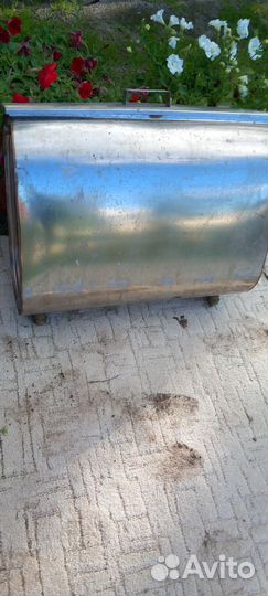 Бак из нержавейки для горячей воды в баню