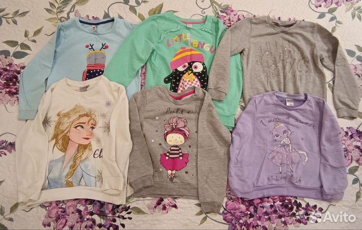 Пакет вещей на девочку