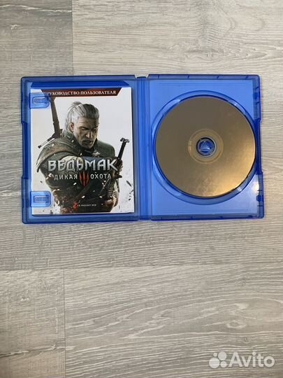 Диск на PS4 Ведьмак 3 Дикая Охота