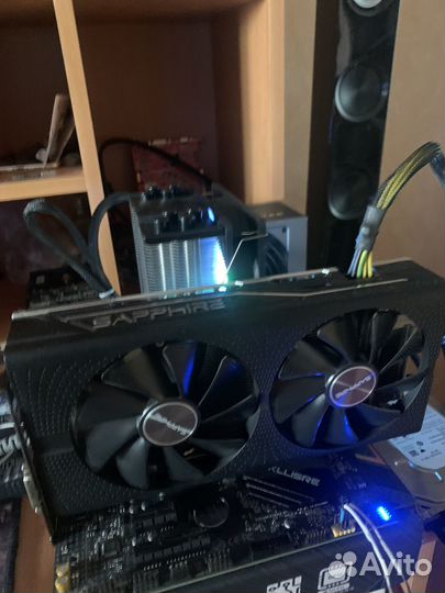 Видеокарта rx580 4gb