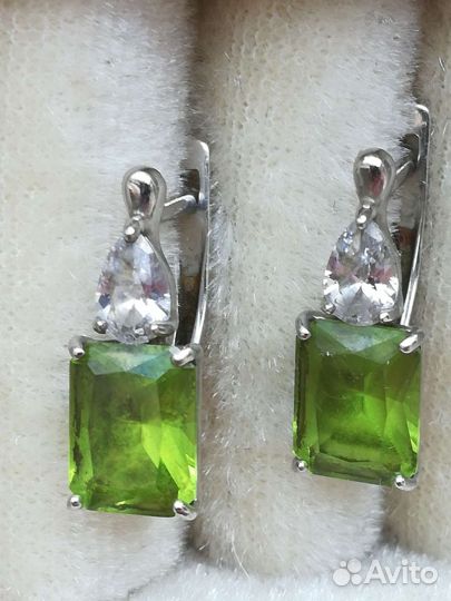 Серьги из серебра 925 пробы