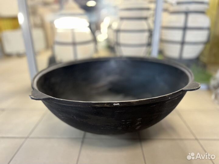 Казан чугунный 110 литров