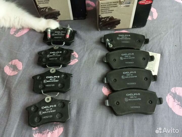 Комплект колодок на Nissan Note