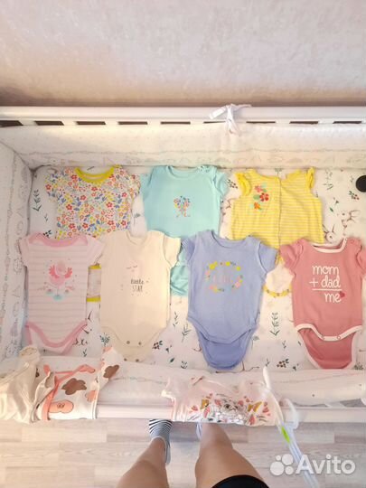 Боди и штанишки для девочки 56 см