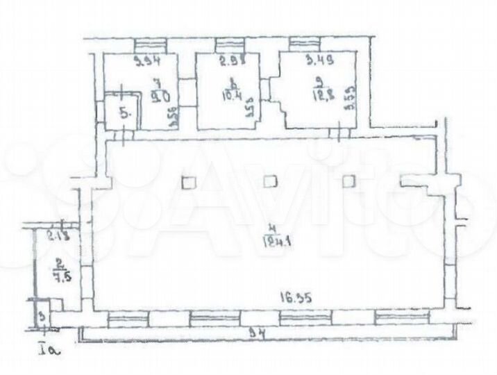 Торговая площадь, 100 м²