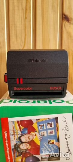 Фотоаппарат Polaroid suреrсоlоr 635 CL. Новый