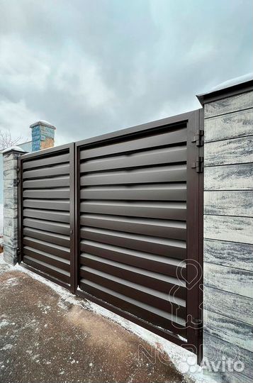 Жалюзийный забор