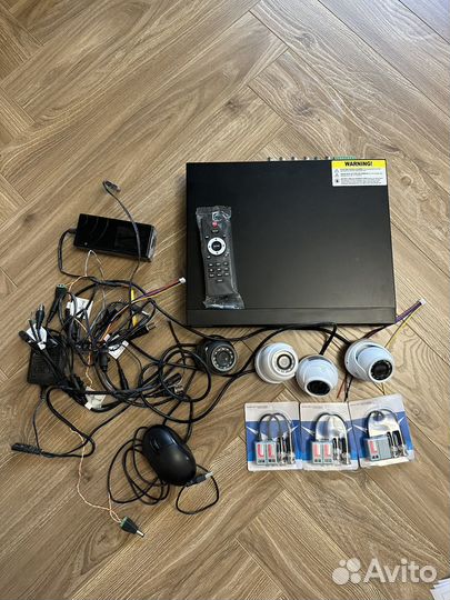 Комплект видеонаблюдения CTV и 4 камеры