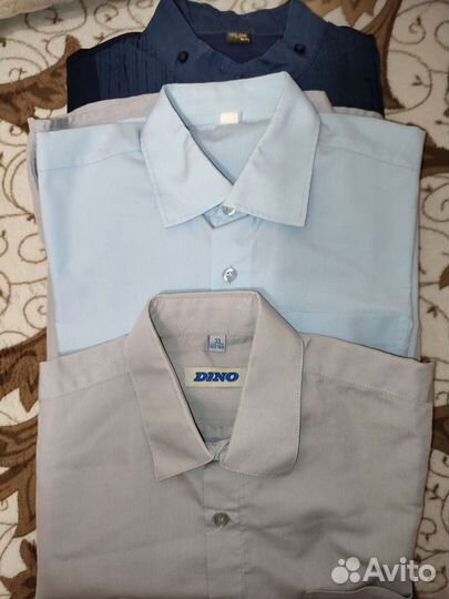 Рубашки для мальчика рост 140-146, всё за 250