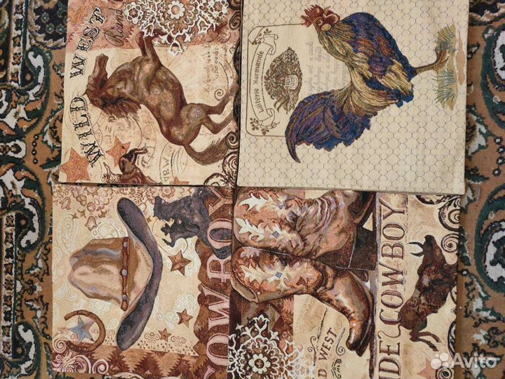 Декоративные гобеленовые наволочки на подушки