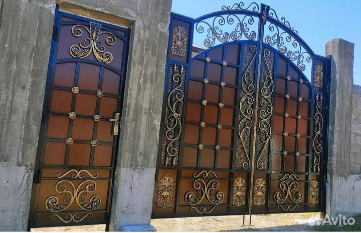 Кованые ворота