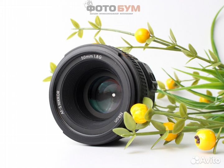 Объектив Nikon AF-S 50mm f1.8 G