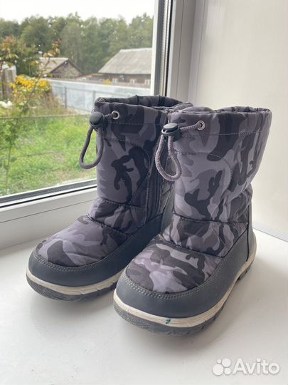 Сапоги дутики 35 р-р