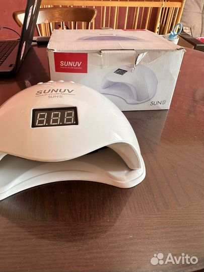 LED лампа для маникюра светодиодная sunuv