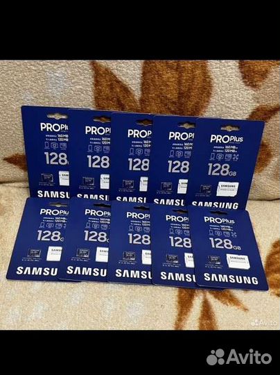 Карта памяти MicroSD Samsung PRO Plus 128 gb