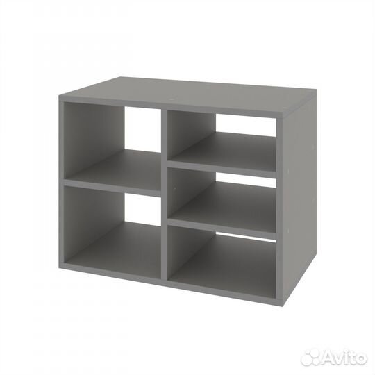 Обувница Shoes Save, 60x35x45см, серый