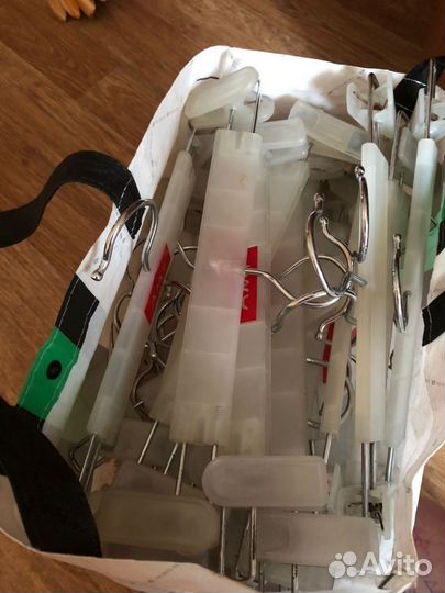 Вешалки и плечики бу для брюк/юбок и руб/блузок