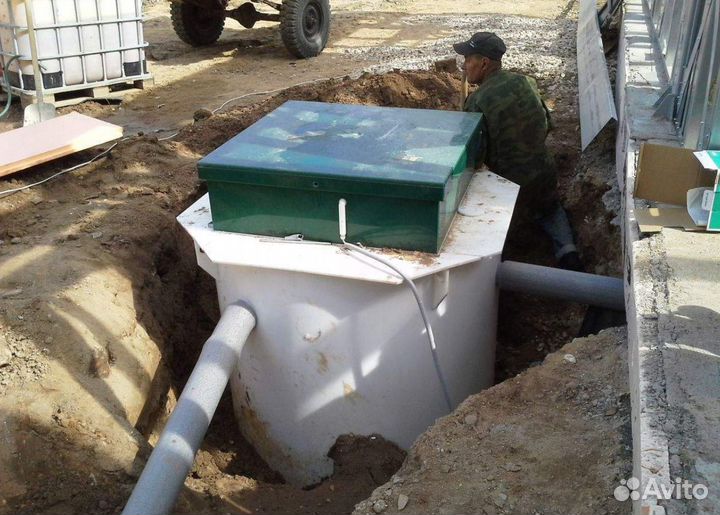 Установка септика под ключ, обслуживание септика