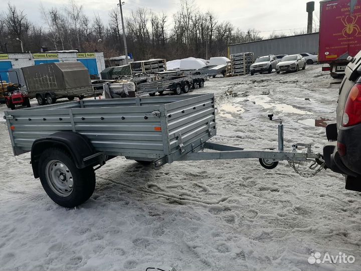 Прицеп легковой с высоким бортом