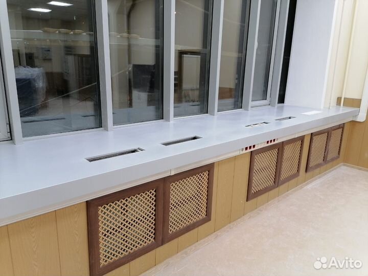 Подоконник из кварцевого агломерата