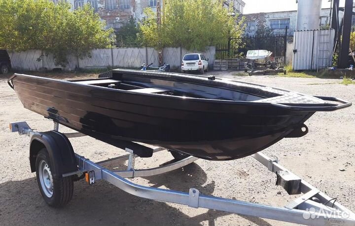 Алюминиевая моторная лодка wyatboat-390P