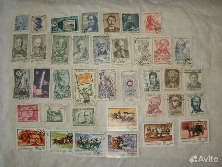 Марки Чехословакия, Венгрия, Польша, оар