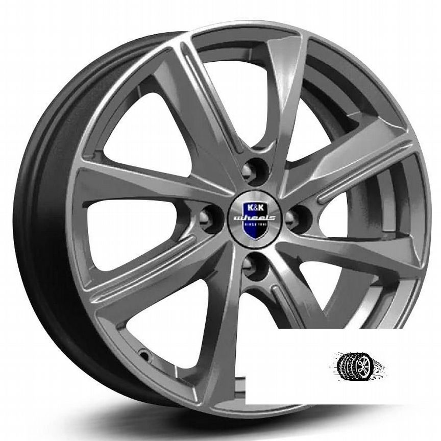 Литые диски K&K 7×R17 5×114.3