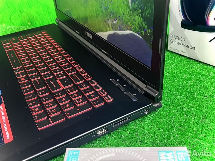Игровой ноутбук MSI / гарантия / gtx / ssd