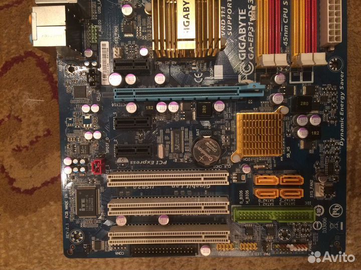 Материнская плата GA-EP31-DS3L 775 сокет