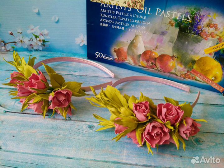 Ободок на выпускной. Украшение для волос