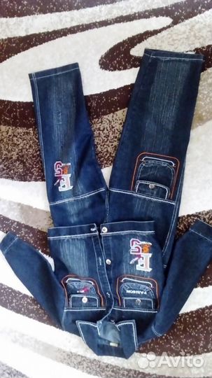 Джинсовый костюм