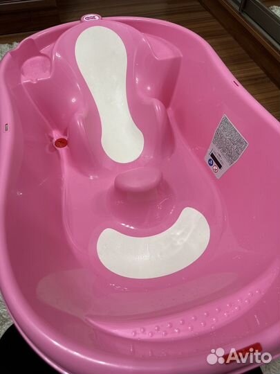 Анатомическая ванночка для купания baby ok
