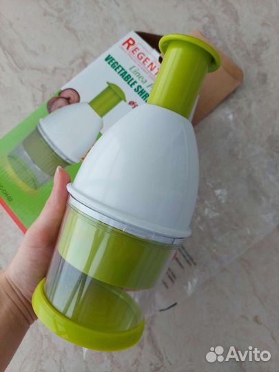 Измельчитель ручной для овощей, мини овощерезка