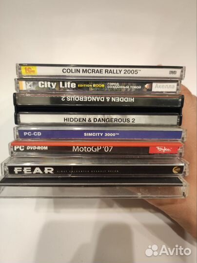 Диски с играми PC