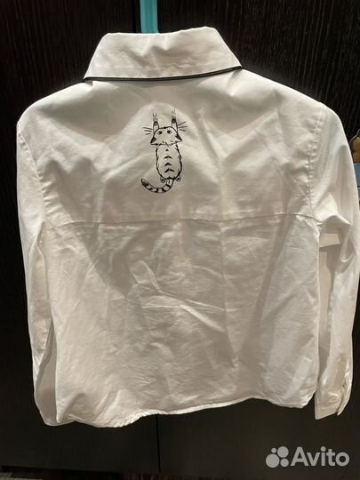 Рубашка для девочки 140