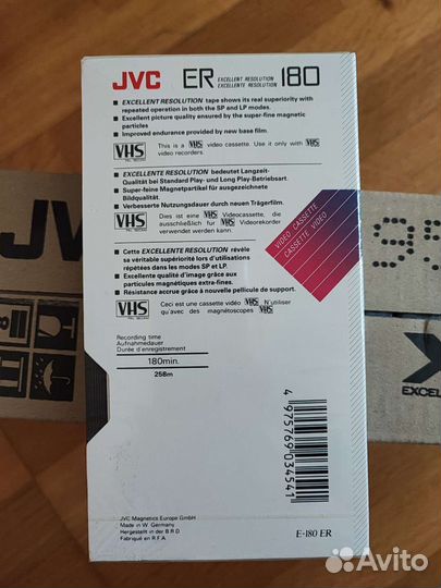 Видеокассеты JVC