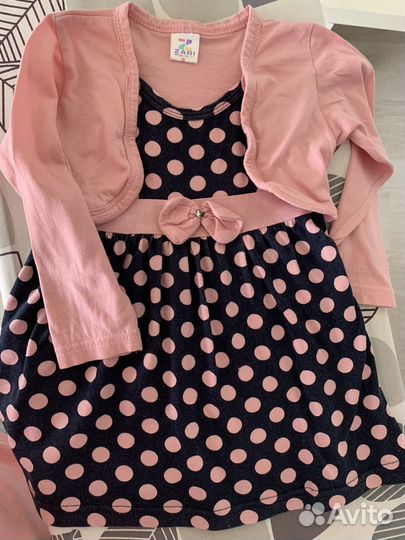 Платье для девочки 92