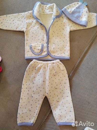 Пакетом одежда на девочку 62-68(продан)