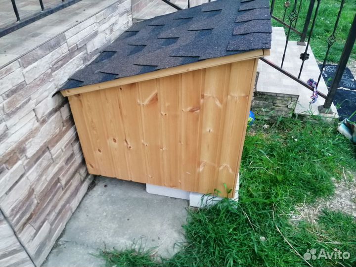 Будка для собаки утепленная