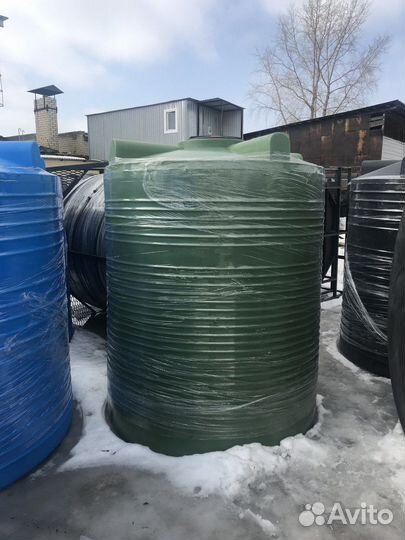 Бак / Ёмкость пластиковая для воды 3000 л /кубов