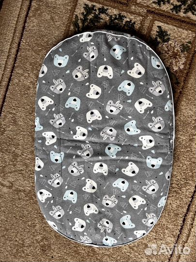 Матрасик детский овальный