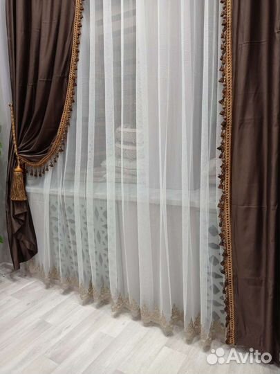 Портьеры блек аут,тюль италия