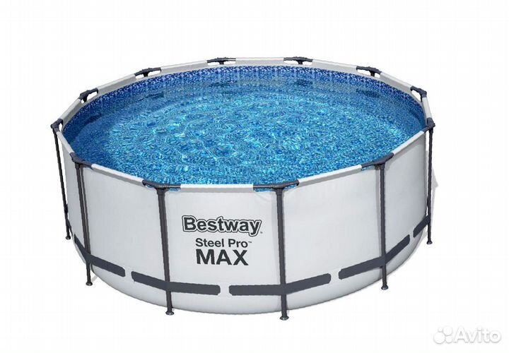 Бассейн 56420 каркасный Bestway 366 х 122 см Stell