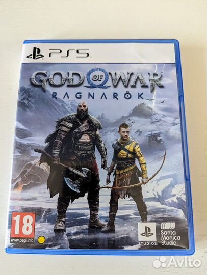 Диск для PlayStation 5 God of War Ragnarok GoW