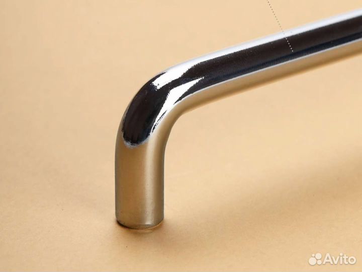 Ручка скоба мебельная 96 мм для мебели 16 шт хром