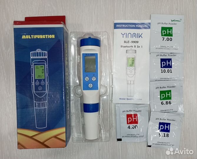 Измеритель минерализации воды 5в1